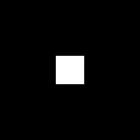 Figure 5. Square aperture generated from Scilab
